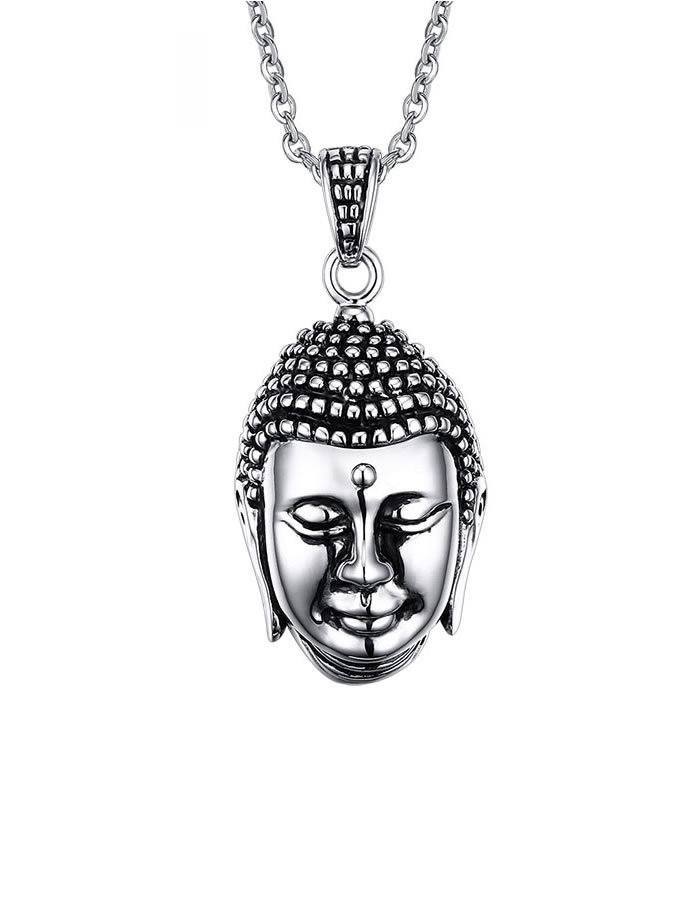 Buddha Stainless náhrdelník